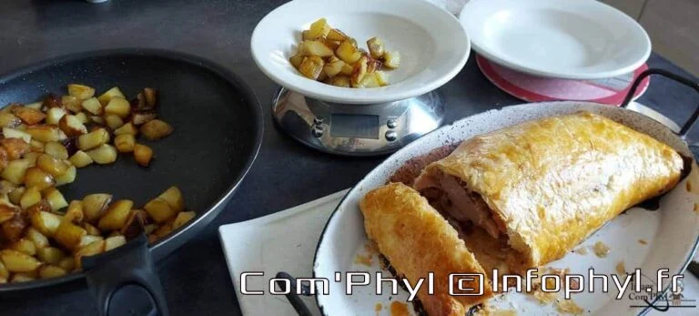 Betterave,pâte feuilletée