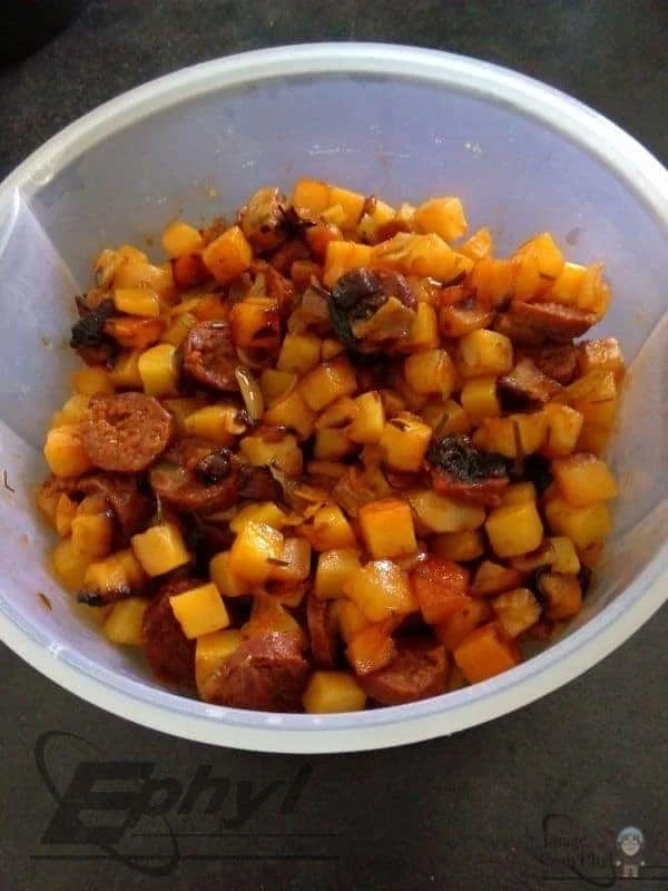 Chorizo pomme de terre