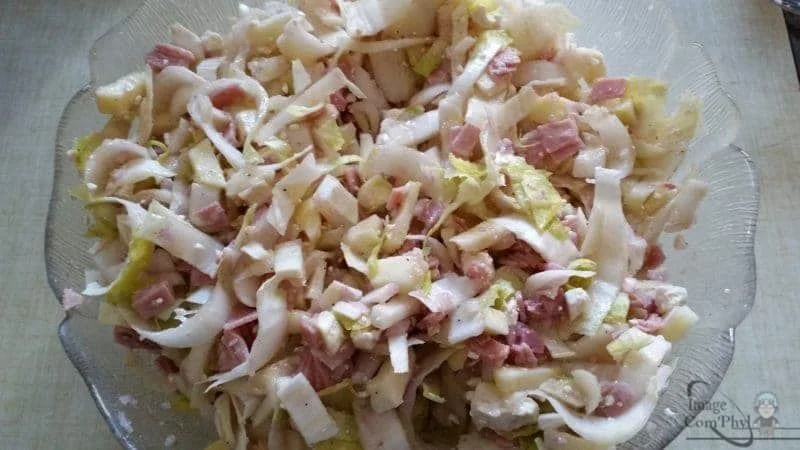 Salade d&rsquo;endives et de pommes