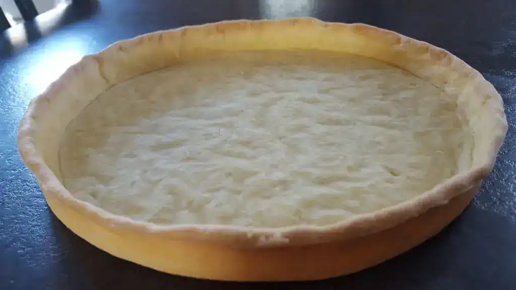Fond de tarte cuit à blanc