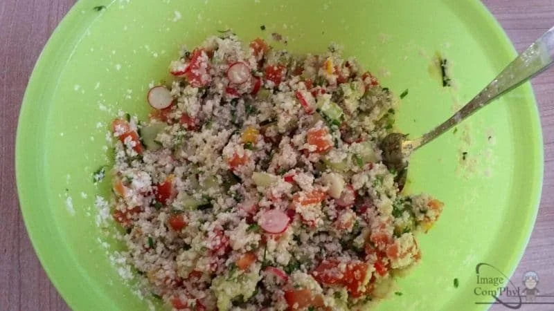 Taboulé de chou-fleur
