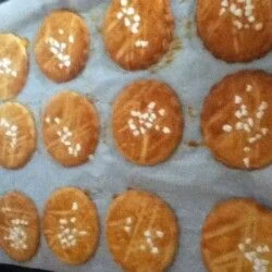 Galettes sablées, étoiles,