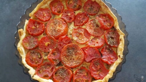 Tarte Tomates Moutarde