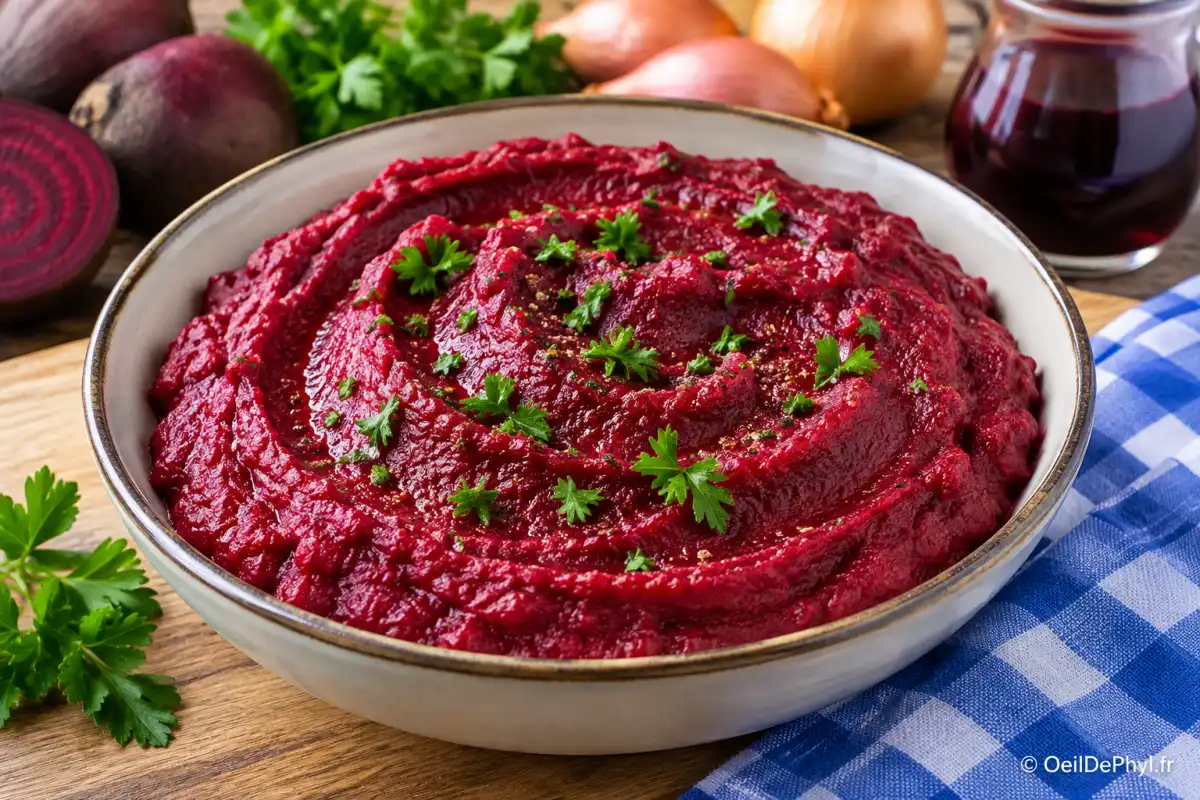 houmous de betterave au persil odp