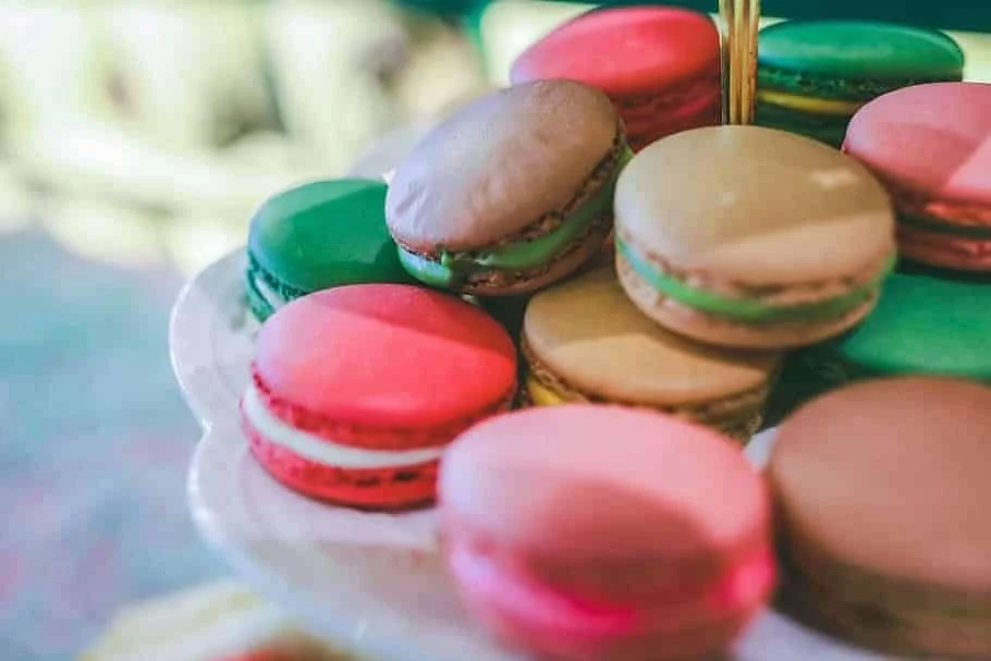 Décoration des macarons