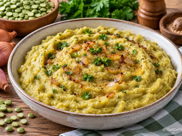 Purée de pois cassés