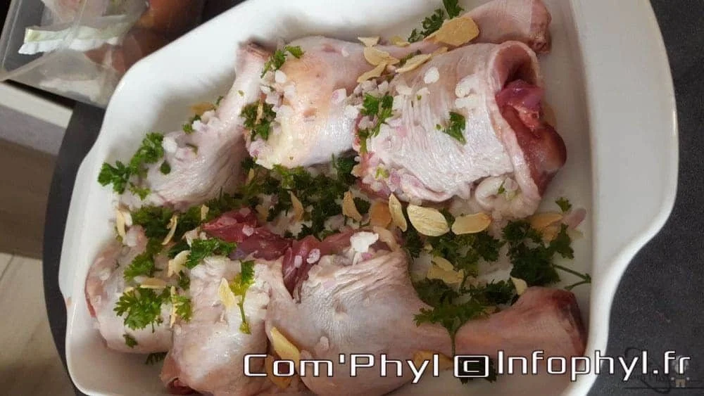 Cuisses de canard au four