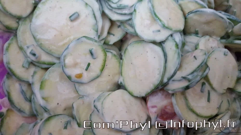 Brassée de courgettes