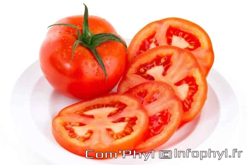 Salade de tomate jambon persillé