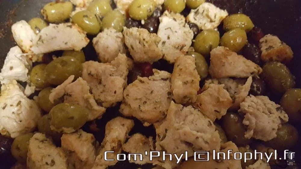 Escalope de poulet à la Provencale