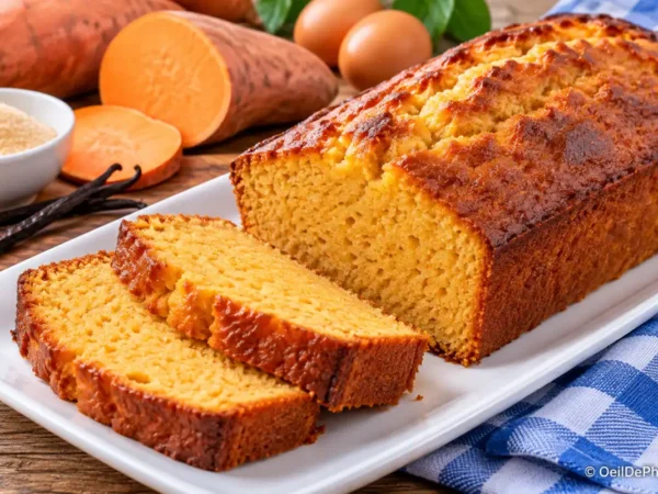Cake aux patates douces