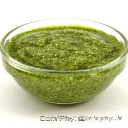 Pesto basilic maison