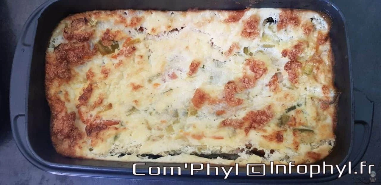 Terrine de poisson aux légumes