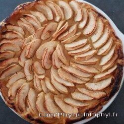 Tarte fine aux pommes