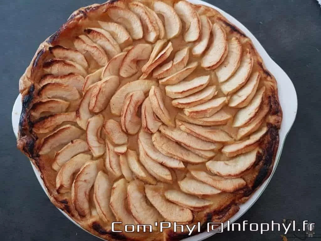Tarte fine aux pommes