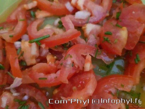 Salade de tomates