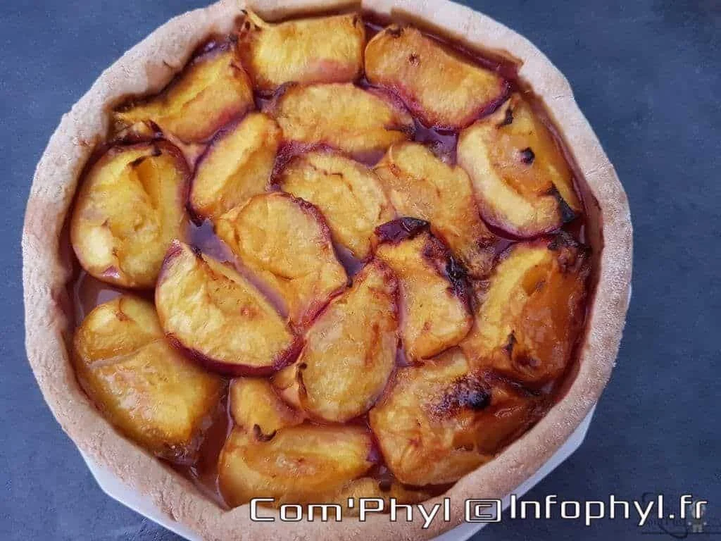 Tarte aux Nectarines