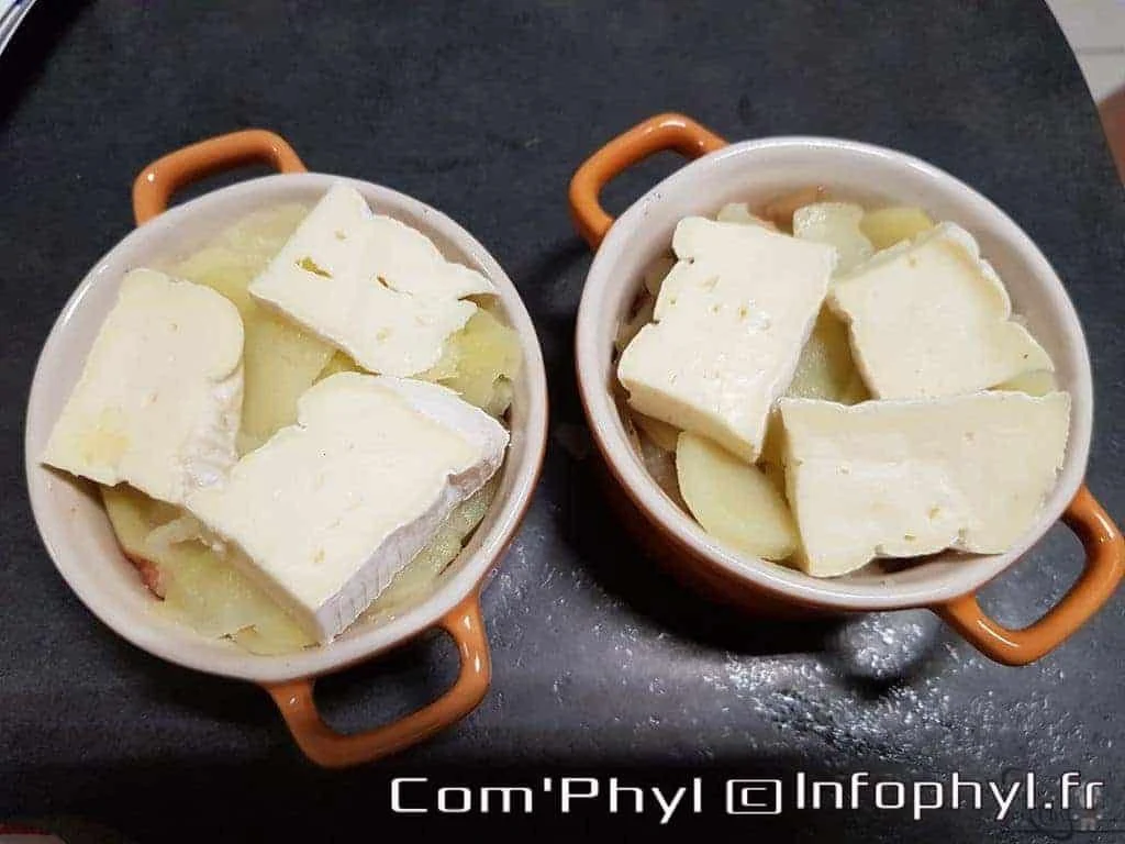 Tartiflette en cocottes