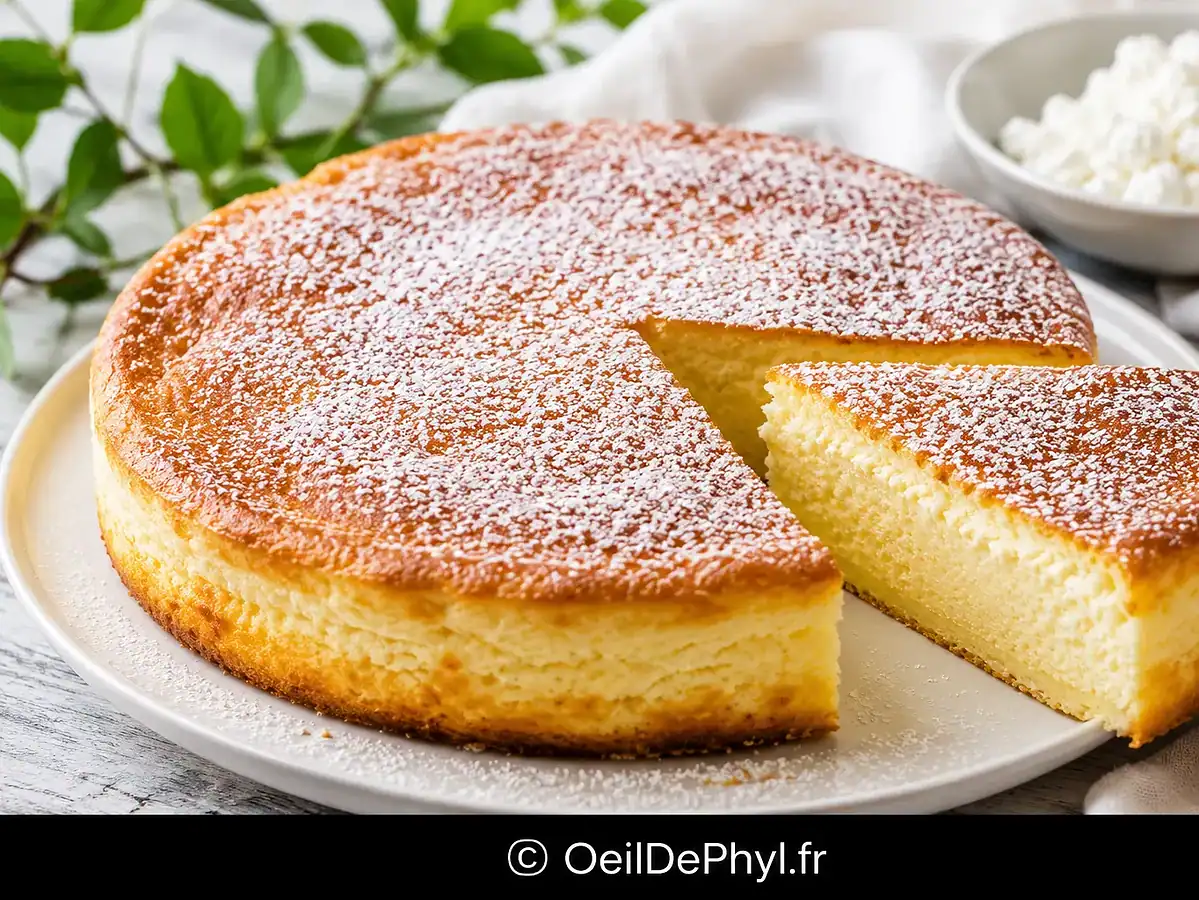 gateau leger au fromage blanc odp
