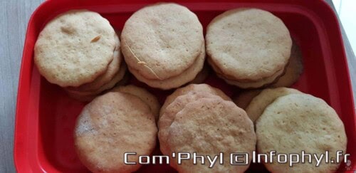 Galette fleur d'oranger et miel