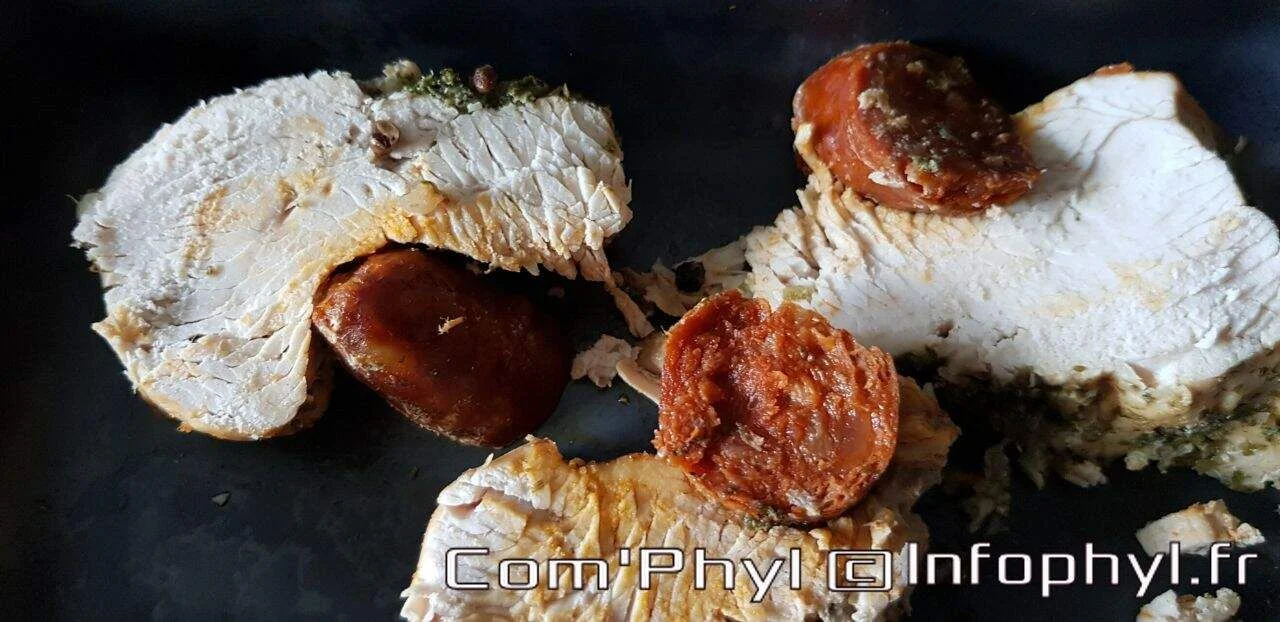 Filet de dinde chorizo