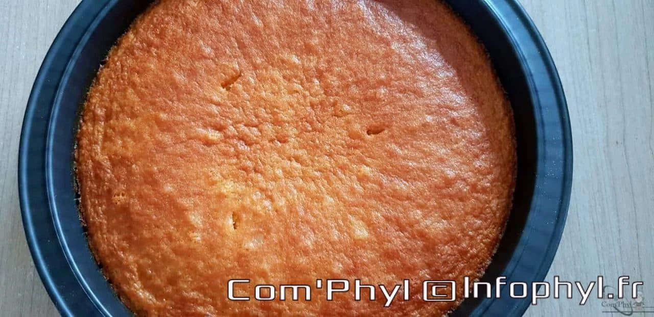 Gâteau au Cointreau et zeste d&rsquo;orange