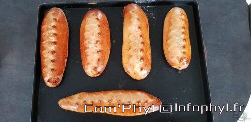 Pain au lait - Miel - Cuit