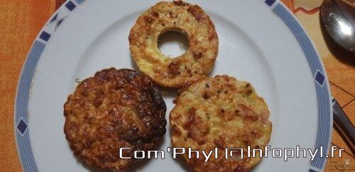 Petite tartelette sans pâte Quinoa Céléri