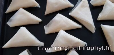 Samoussa Mme Loïc au poire