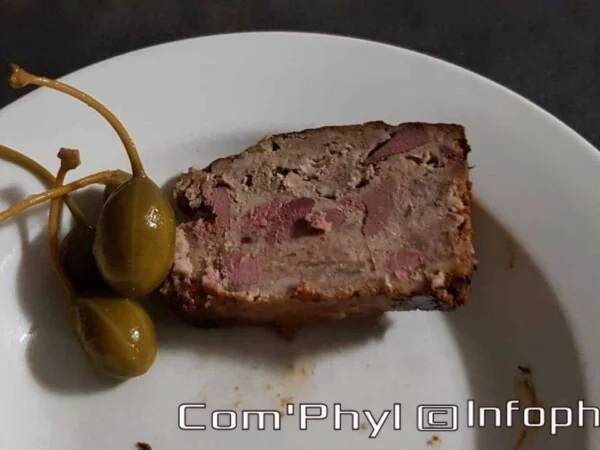 Terrine aux 2 foies de volailles
