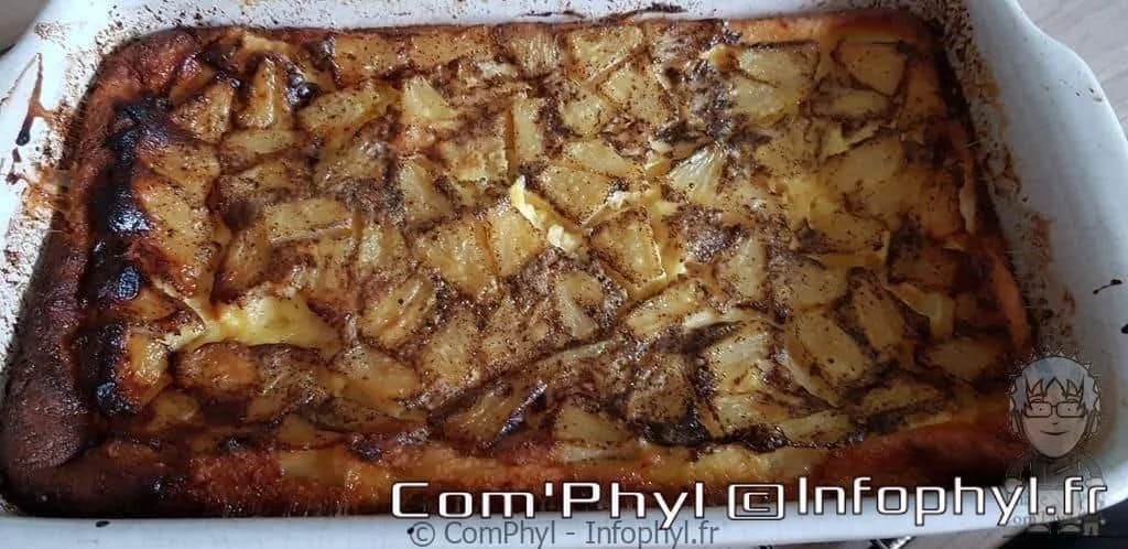Clafoutis ananas Vanille