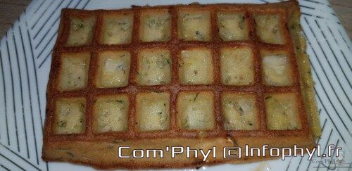 Gaufres à la courgette