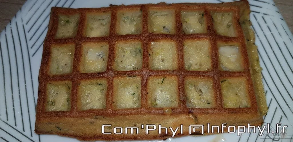 Gaufres à la courgette