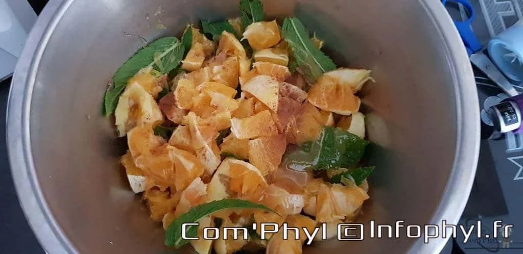 Salade d'oranges cuites à la marocaine