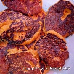Blinis de patate douce