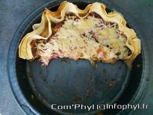 Brick ratatouille jambon