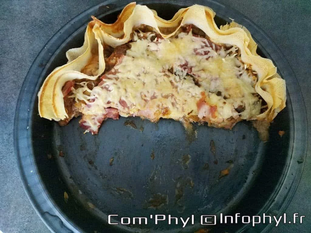 Brick ratatouille jambon