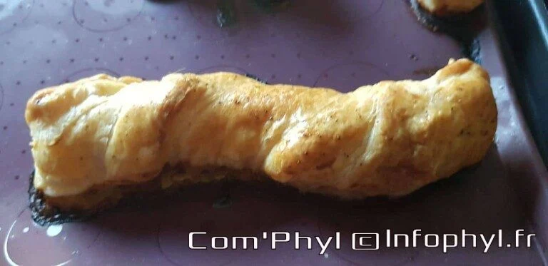 feuilleté, reblochon, Jambon cru,