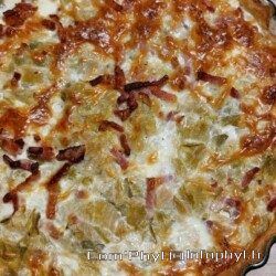 tarte aux poireaux