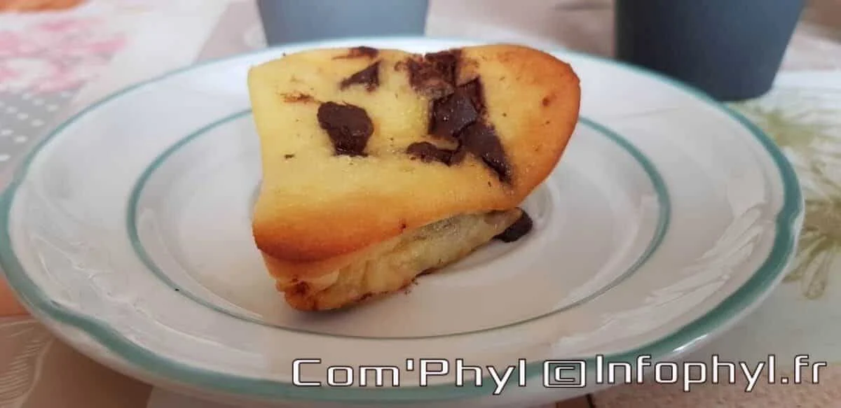clafoutis aux pépites de chocolat