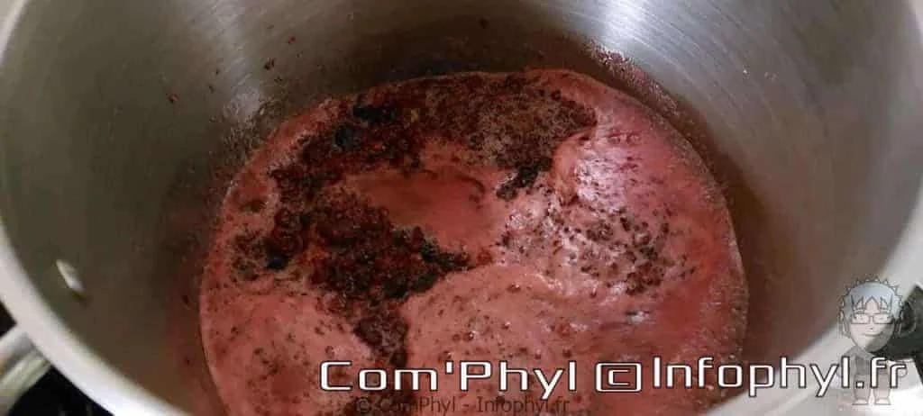 confiture de framboises