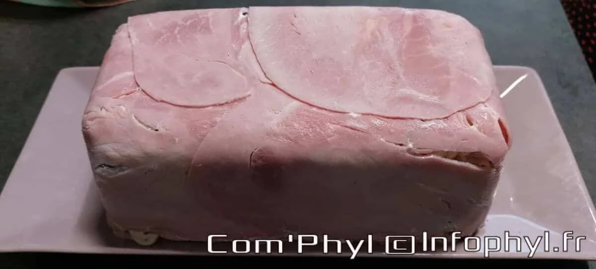 Terrine surprise au jambon
