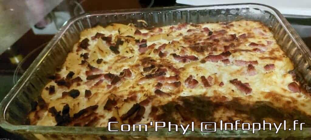 courge spaghetti façon quiche