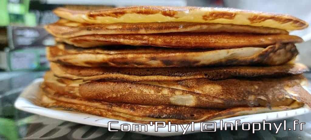 pancake au fromage blanc