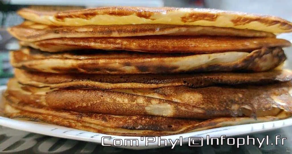 pancake au fromage blanc