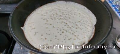 pancake au fromage blanche
