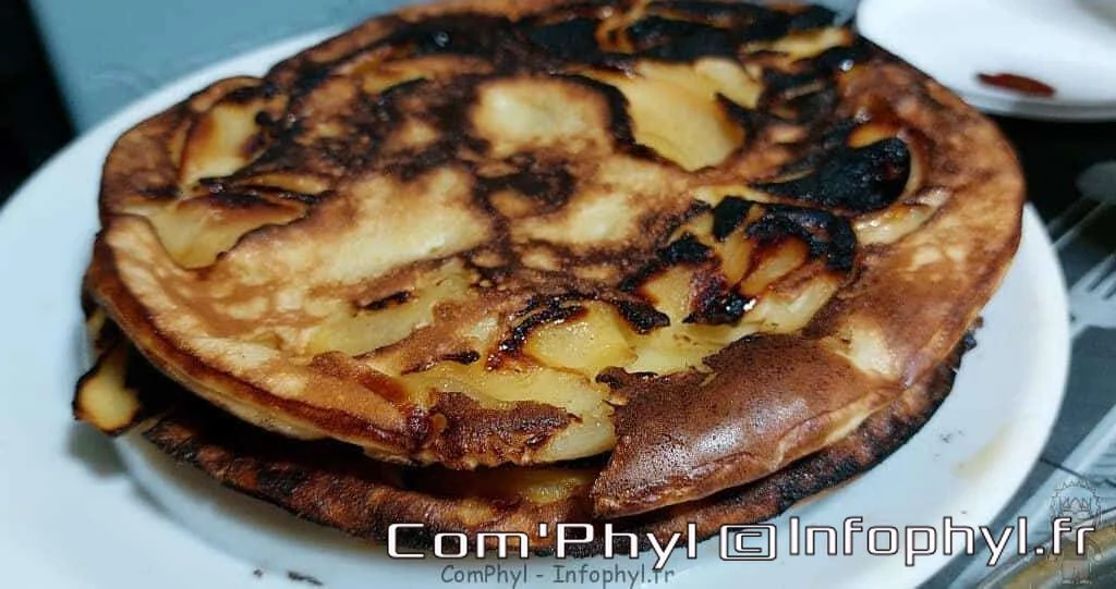 Pancake aux pommes - 1