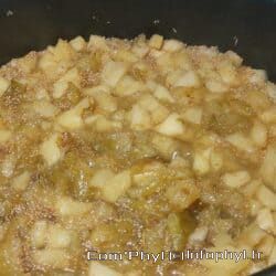 Compote de figues et pommes