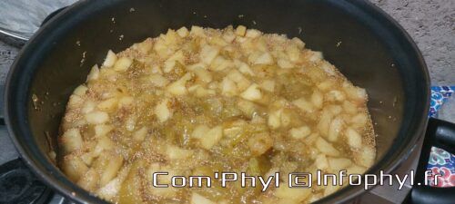 Compote de figues et pommes