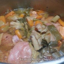 jarret de porc en cocotte